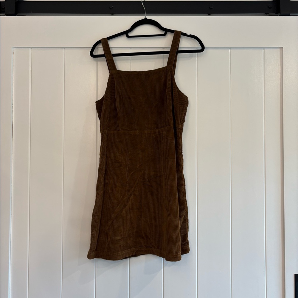 Brown Corduroy Dress